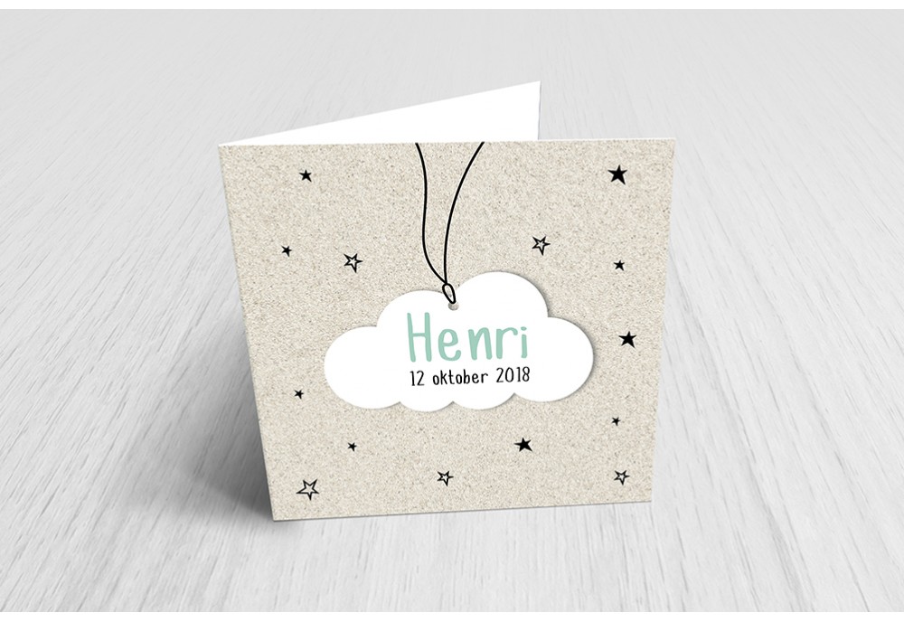 Wolkje met sterretjes Wolkje met sterretjes